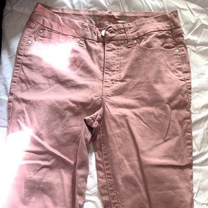 Dusty pink jeans